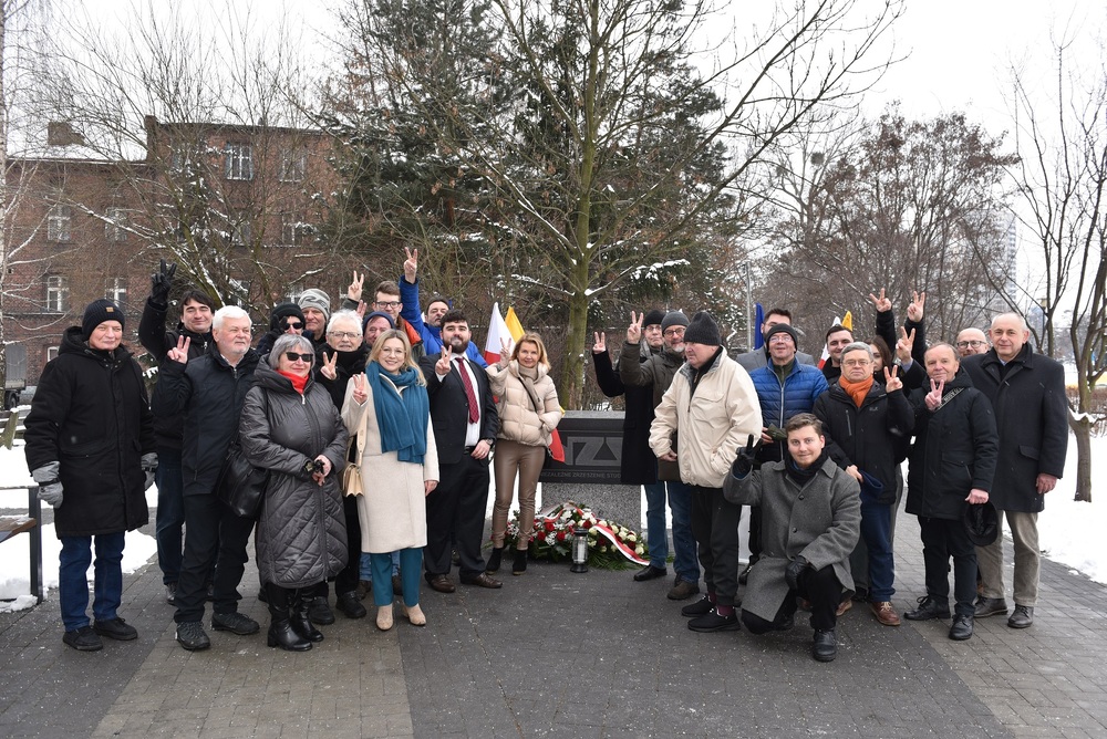 45. rocznica rejestracji Niezależnego Zrzeszenie Studentów w Katowicach. Fot. Monika Kobylańska/IPN