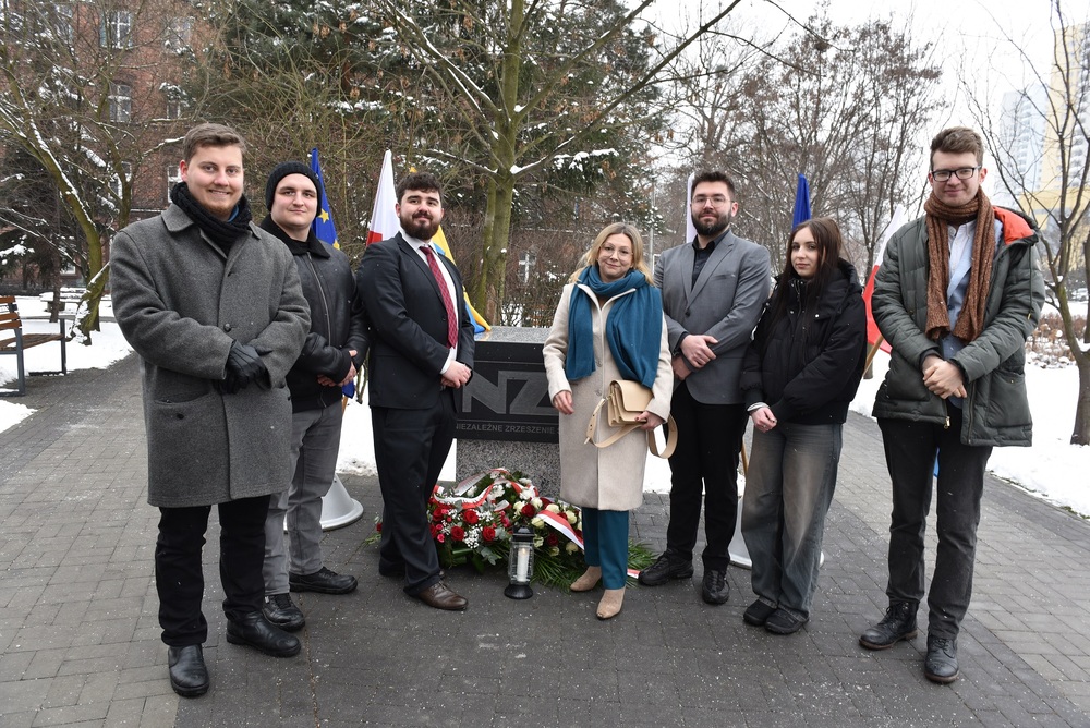 45. rocznica rejestracji Niezależnego Zrzeszenie Studentów w Katowicach. Fot. Monika Kobylańska/IPN