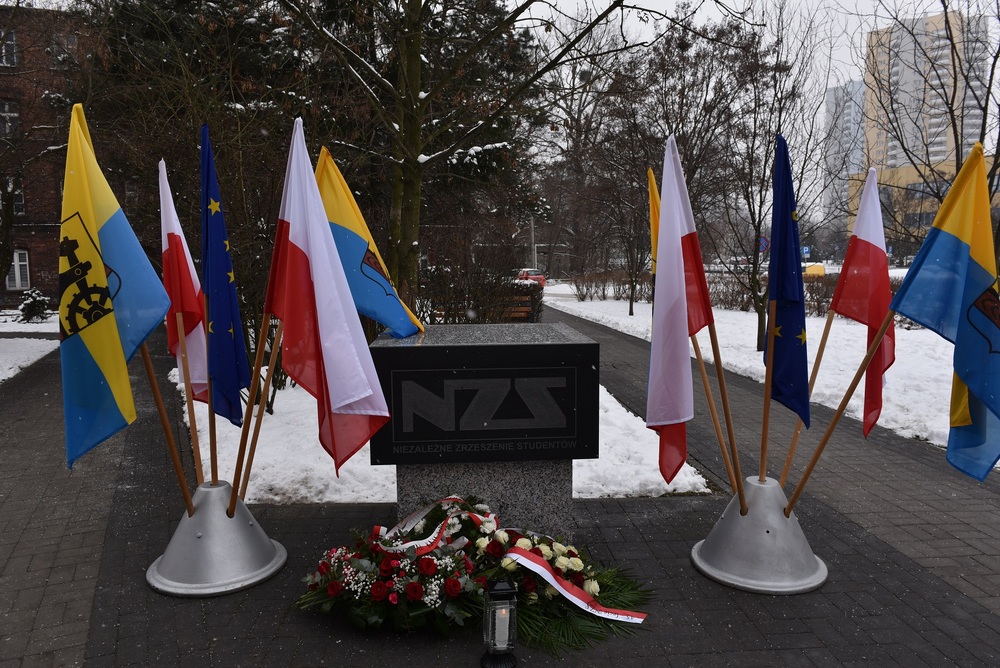 45. rocznica rejestracji Niezależnego Zrzeszenie Studentów w Katowicach. Fot. Monika Kobylańska/IPN
