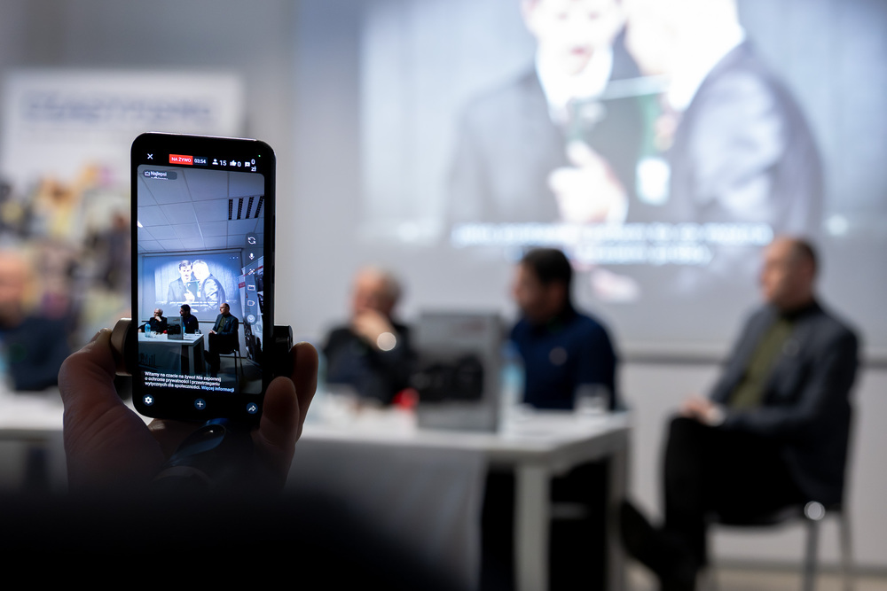 Jan Jurkiewicz bohaterem trzeciego spotkania w ramach cyklu 45 lat „Solidarności" Śląsko-Dąbrowskiej – ludzie i struktury. Fot.: IPN Krzysztof Łojko