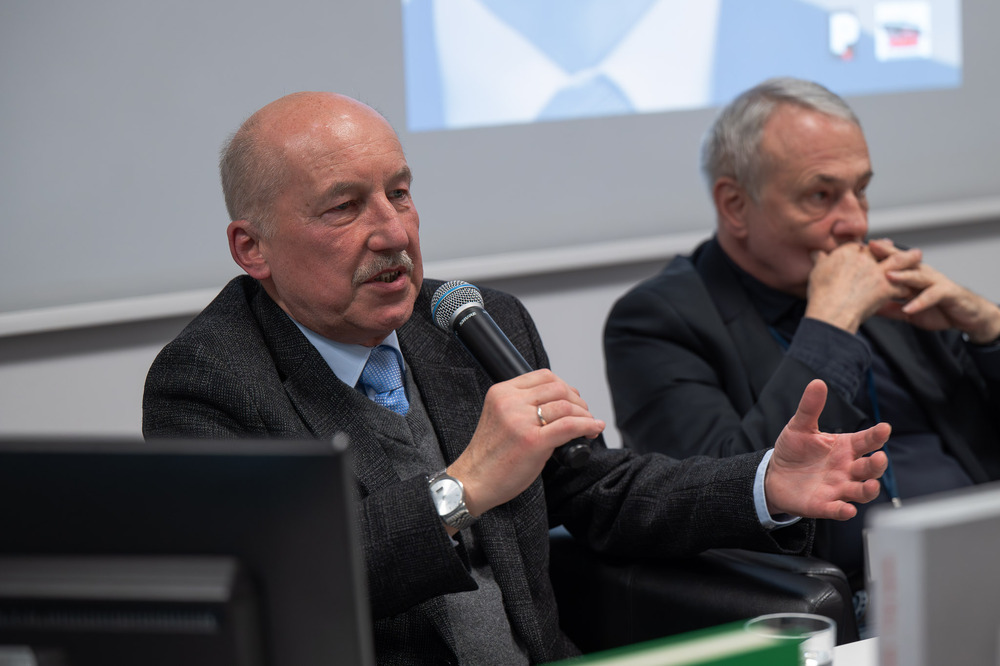 Jan Jurkiewicz bohaterem trzeciego spotkania w ramach cyklu 45 lat „Solidarności" Śląsko-Dąbrowskiej – ludzie i struktury. Fot.: IPN Krzysztof Łojko