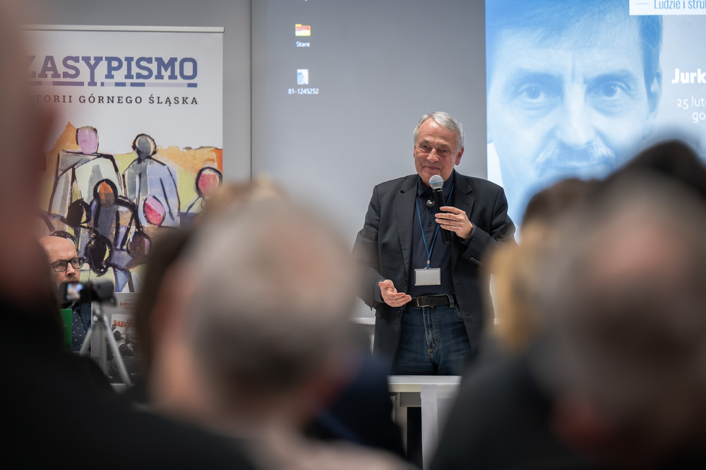 Jan Jurkiewicz bohaterem trzeciego spotkania w ramach cyklu 45 lat „Solidarności" Śląsko-Dąbrowskiej – ludzie i struktury. Fot.: IPN Krzysztof Łojko