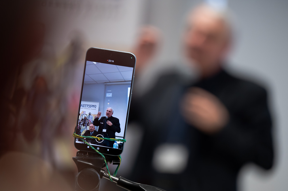 Jan Jurkiewicz bohaterem trzeciego spotkania w ramach cyklu 45 lat „Solidarności" Śląsko-Dąbrowskiej – ludzie i struktury. Fot.: IPN Krzysztof Łojko