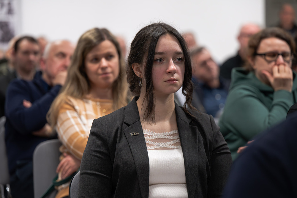 Jan Jurkiewicz bohaterem trzeciego spotkania w ramach cyklu 45 lat „Solidarności" Śląsko-Dąbrowskiej – ludzie i struktury. Fot.: IPN Krzysztof Łojko