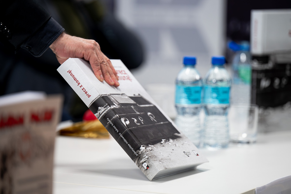 Jan Jurkiewicz bohaterem trzeciego spotkania w ramach cyklu 45 lat „Solidarności" Śląsko-Dąbrowskiej – ludzie i struktury. Fot.: IPN Krzysztof Łojko