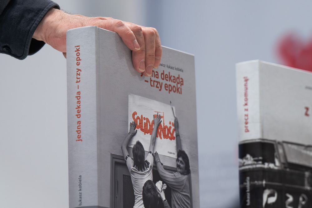 Jan Jurkiewicz bohaterem trzeciego spotkania w ramach cyklu 45 lat „Solidarności" Śląsko-Dąbrowskiej – ludzie i struktury. Fot.: IPN Krzysztof Łojko