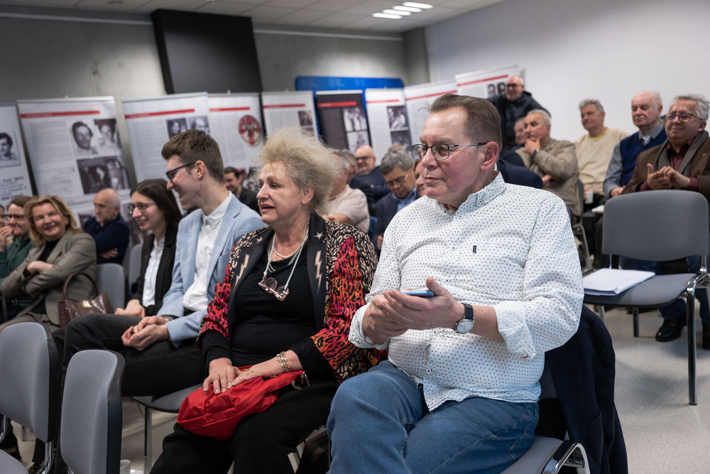 Jan Jurkiewicz bohaterem trzeciego spotkania w ramach cyklu 45 lat „Solidarności" Śląsko-Dąbrowskiej – ludzie i struktury. Fot.: IPN Krzysztof Łojko