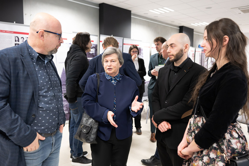 Jan Jurkiewicz bohaterem trzeciego spotkania w ramach cyklu 45 lat „Solidarności" Śląsko-Dąbrowskiej – ludzie i struktury. Fot.: IPN Krzysztof Łojko