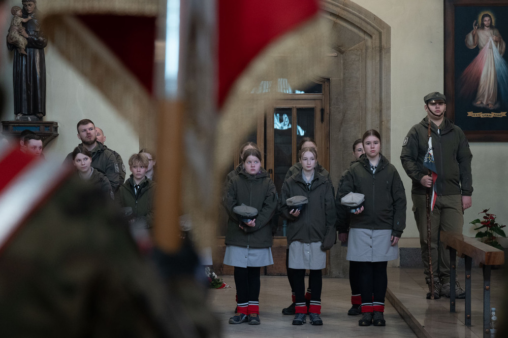 Uroczystości z okazji Narodowego Dnia Pamięci „Żołnierzy Wyklętych” w Katowicach. Fot.: IPN Krzysztof Łojko