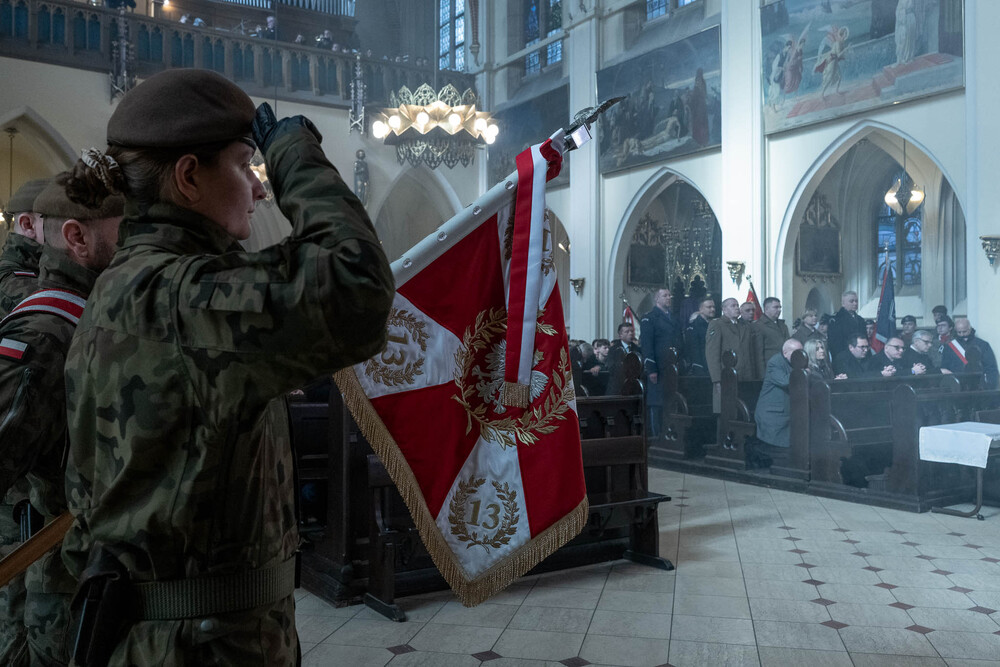 Uroczystości z okazji Narodowego Dnia Pamięci „Żołnierzy Wyklętych” w Katowicach. Fot.: IPN Krzysztof Łojko