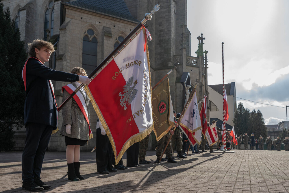 Uroczystości z okazji Narodowego Dnia Pamięci „Żołnierzy Wyklętych” w Katowicach. Fot.: IPN Krzysztof Łojko