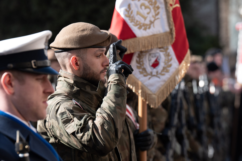 Uroczystości z okazji Narodowego Dnia Pamięci „Żołnierzy Wyklętych” w Katowicach. Fot.: IPN Krzysztof Łojko