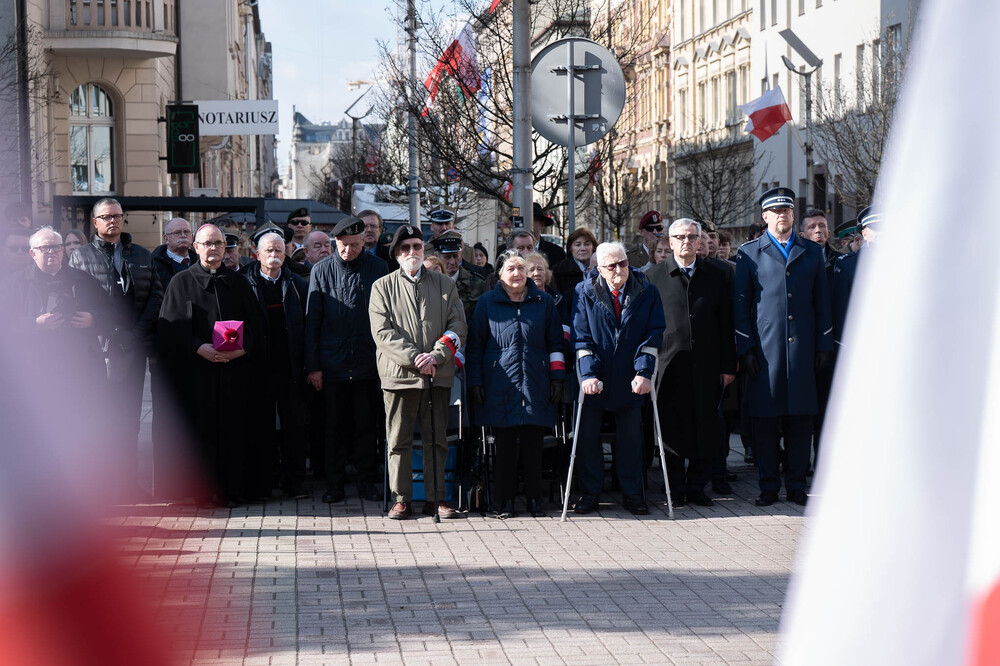 Uroczystości z okazji Narodowego Dnia Pamięci „Żołnierzy Wyklętych” w Katowicach. Fot.: IPN Krzysztof Łojko