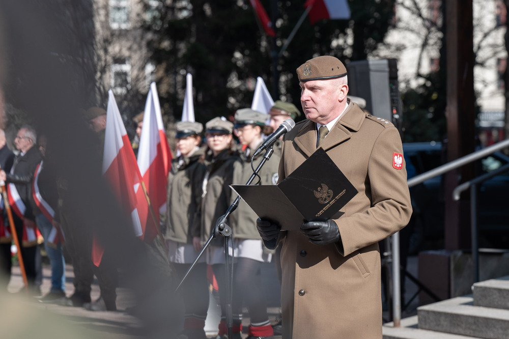Uroczystości z okazji Narodowego Dnia Pamięci „Żołnierzy Wyklętych” w Katowicach. Fot.: IPN Krzysztof Łojko