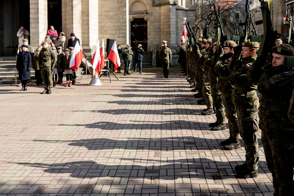 Uroczystości z okazji Narodowego Dnia Pamięci „Żołnierzy Wyklętych” w Katowicach. Fot.: IPN Krzysztof Łojko