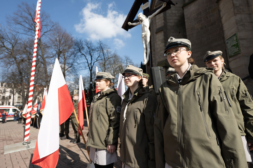 Uroczystości z okazji Narodowego Dnia Pamięci „Żołnierzy Wyklętych” w Katowicach. Fot.: IPN Krzysztof Łojko