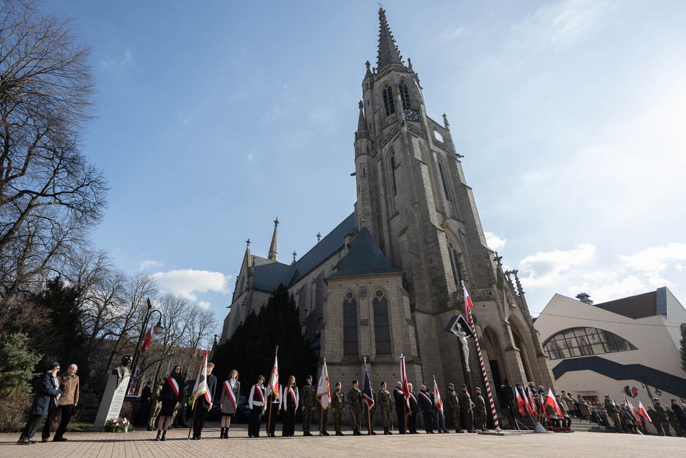 Uroczystości z okazji Narodowego Dnia Pamięci „Żołnierzy Wyklętych” w Katowicach. Fot.: IPN Krzysztof Łojko