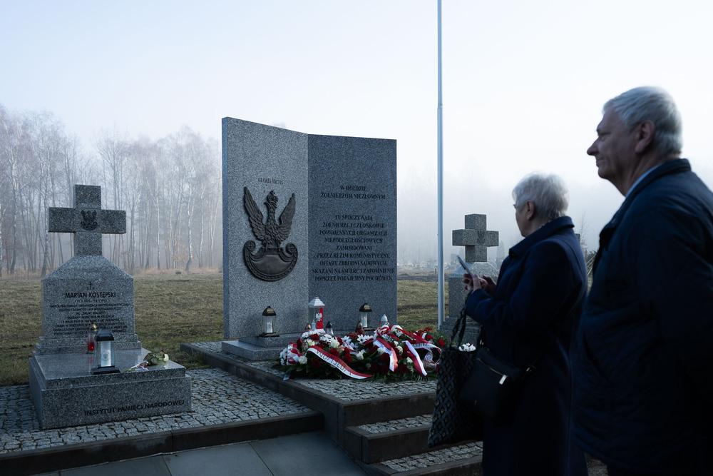 Uroczystości z okazji Narodowego Dnia Pamięci „Żołnierzy Wyklętych” w Katowicach. Fot.: IPN Krzysztof Łojko