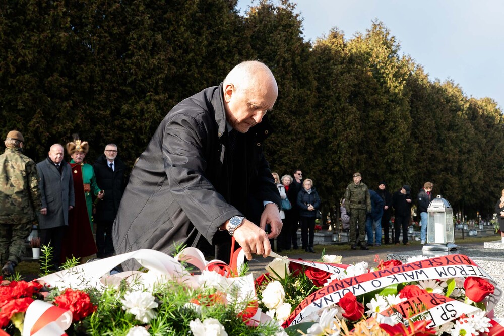 Galeria uroczystości z okazji Narodowego Dnia Pamięci „Żołnierzy Wyklętych” w Katowicach. Fot.: IPN Krzysztof Łojko