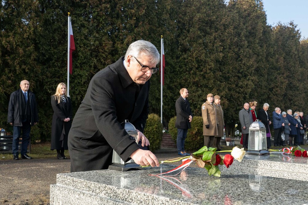 Galeria uroczystości z okazji Narodowego Dnia Pamięci „Żołnierzy Wyklętych” w Katowicach. Fot.: IPN Krzysztof Łojko