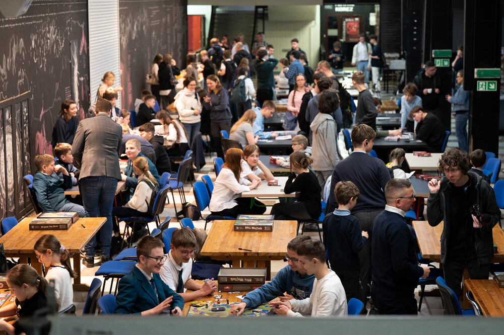 Wojewódzkie eliminacje Ligi Planszówek IPN – Katowice, 3 marca 2026. Fot.: IPN Krzysztof Łojko