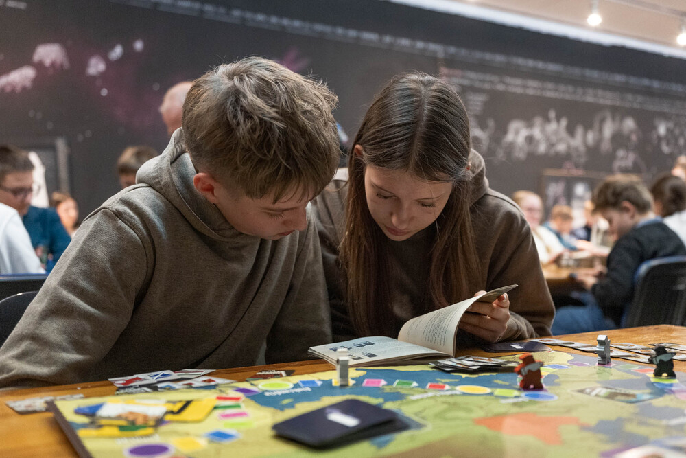 Wojewódzkie eliminacje Ligi Planszówek IPN – Katowice, 3 marca 2026. Fot.: IPN Krzysztof Łojko