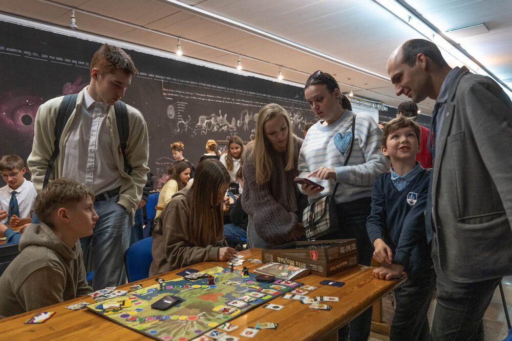 Wojewódzkie eliminacje Ligi Planszówek IPN – Katowice, 3 marca 2026. Fot.: IPN Krzysztof Łojko