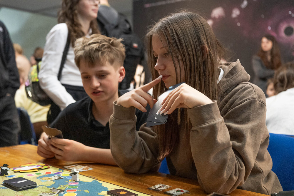 Wojewódzkie eliminacje Ligi Planszówek IPN – Katowice, 3 marca 2026. Fot.: IPN Krzysztof Łojko