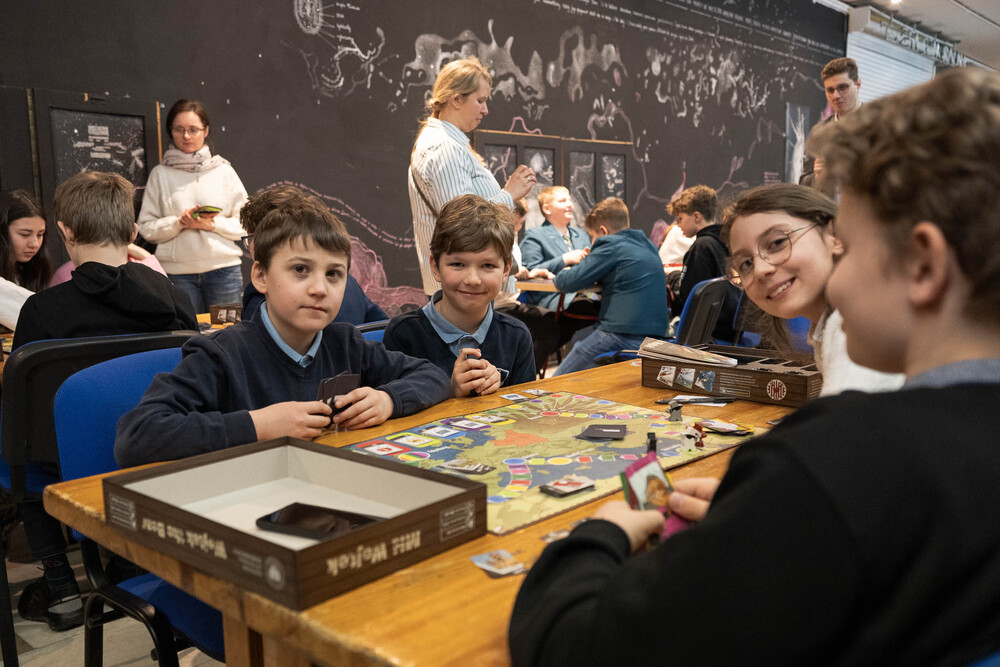 Wojewódzkie eliminacje Ligi Planszówek IPN – Katowice, 3 marca 2026. Fot.: IPN Krzysztof Łojko