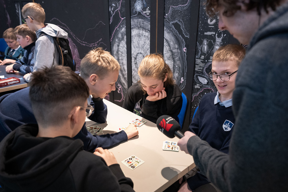 Wojewódzkie eliminacje Ligi Planszówek IPN – Katowice, 3 marca 2026. Fot.: IPN Krzysztof Łojko