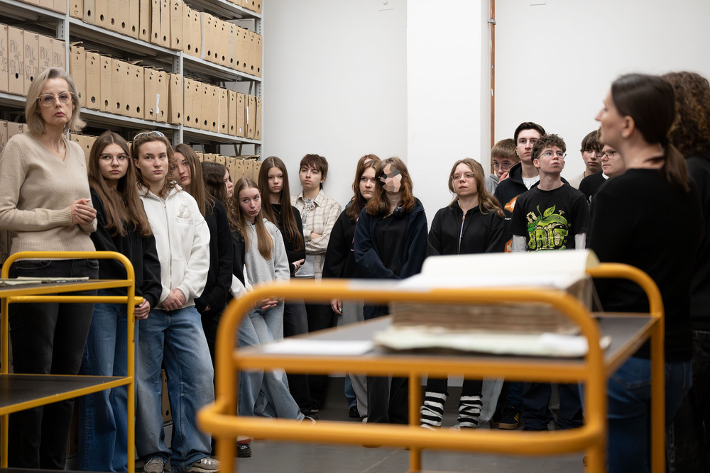 Zajęcia edukacyjne "Co kryją archiwa IPN?" – Katowice, 4 marca 2026. Fot.: IPN Krzysztof Łojko