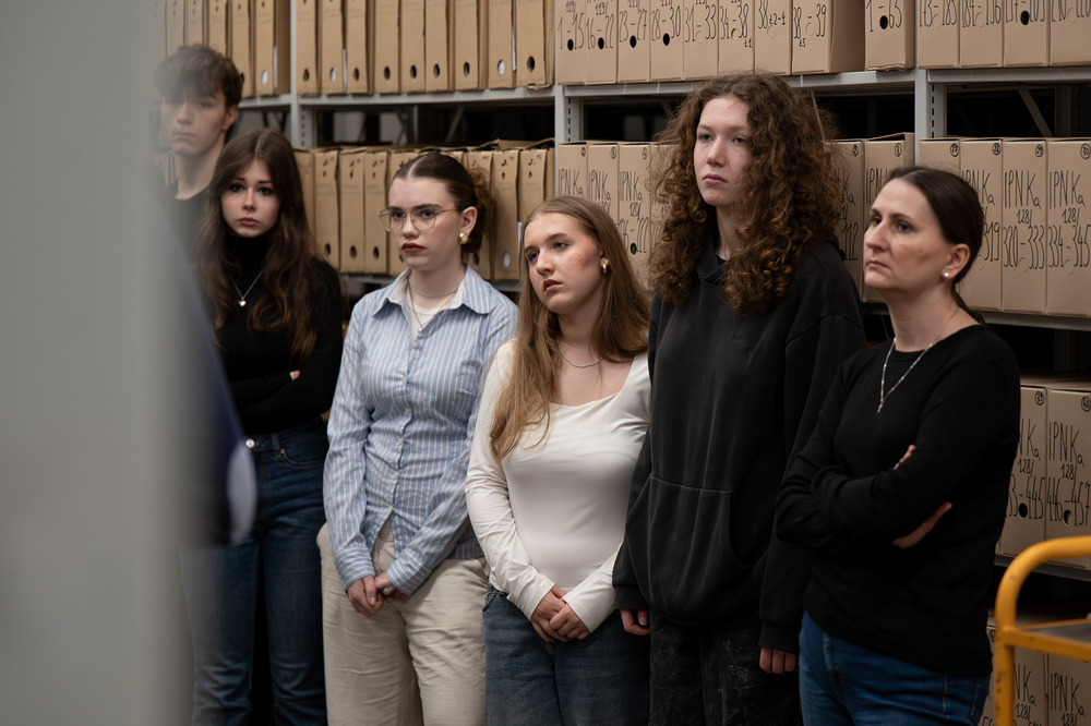 Zajęcia edukacyjne "Co kryją archiwa IPN?" – Katowice, 4 marca 2026. Fot.: IPN Krzysztof Łojko