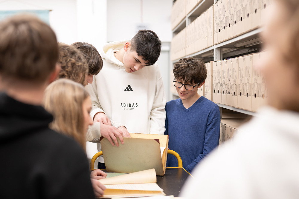 Zajęcia edukacyjne "Co kryją archiwa IPN?" – Katowice, 4 marca 2026. Fot.: IPN Krzysztof Łojko