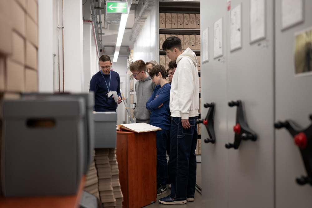 Zajęcia edukacyjne "Co kryją archiwa IPN?" – Katowice, 4 marca 2026. Fot.: IPN Krzysztof Łojko