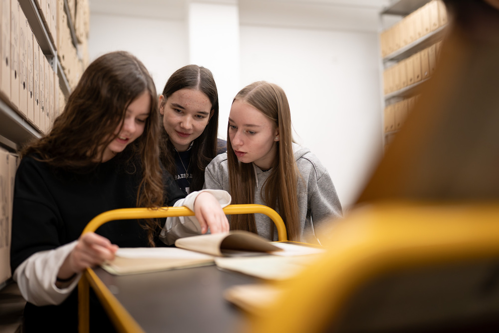 Zajęcia edukacyjne "Co kryją archiwa IPN?" – Katowice, 4 marca 2026. Fot.: IPN Krzysztof Łojko