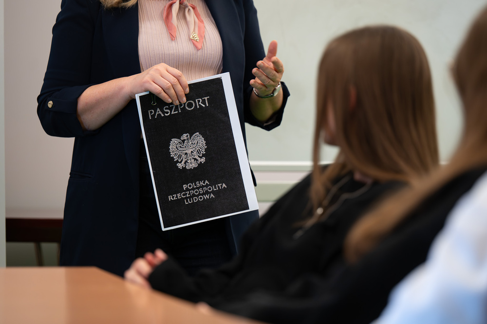 Zajęcia edukacyjne "Co kryją archiwa IPN?" – Katowice, 4 marca 2026. Fot.: IPN Krzysztof Łojko