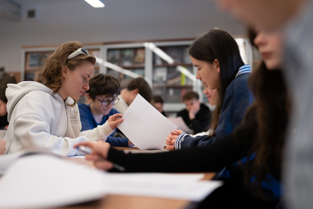 Zajęcia edukacyjne "Co kryją archiwa IPN?" – Katowice, 4 marca 2026. Fot.: IPN Krzysztof Łojko