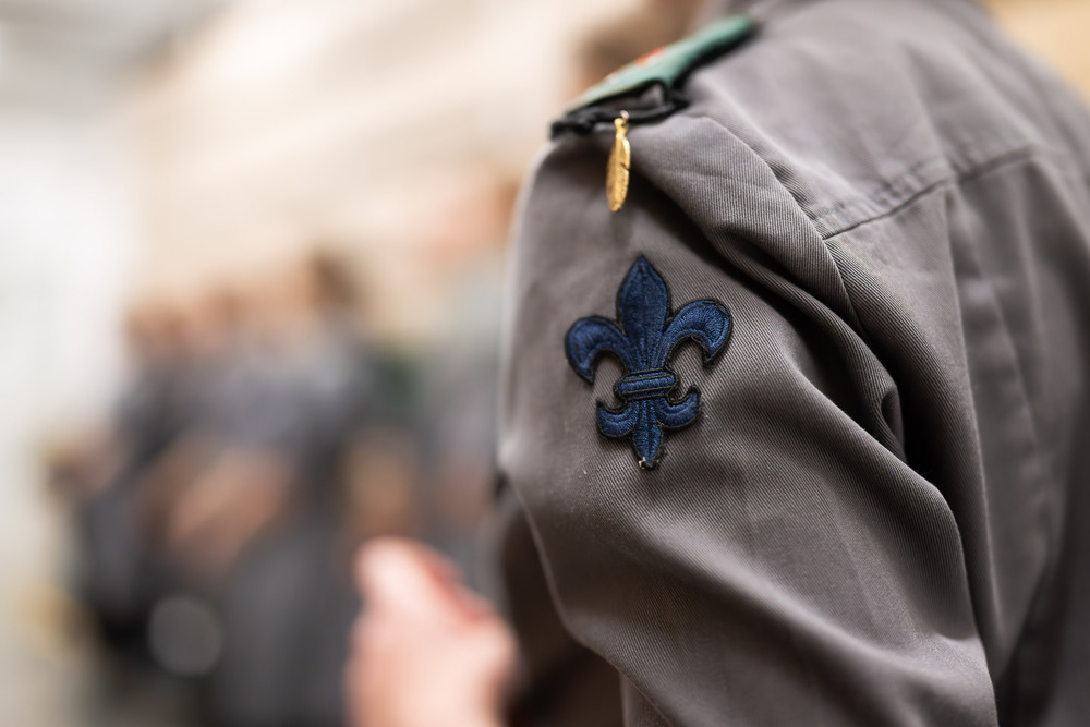 Zajęcia archiwalne dla harcerek z Hufca Harcerek ZHR na Podbeskidziu im. Zofii Kossak. Fot.: IPN Krzysztof Łojko