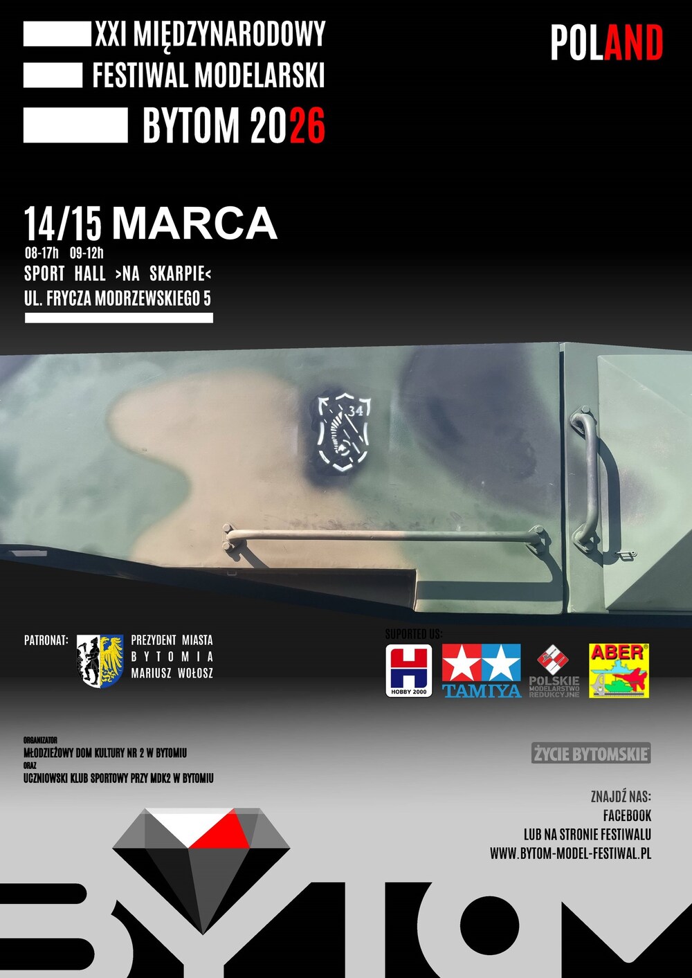 XXI edycja Międzynarodowego Festiwalu Modelarskiego w Bytomiu, 14–15 marca 2026