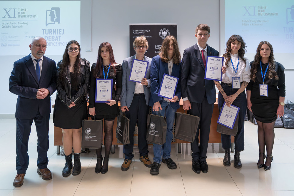 XI Turniej Debat Historycznych IPN – I etap śląskich rozgrywek regionalnych. Fot.: IPN Krzysztof Łojko