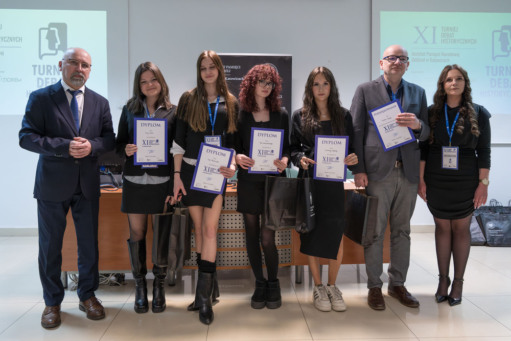 XI Turniej Debat Historycznych IPN – I etap śląskich rozgrywek regionalnych. Fot.: IPN Krzysztof Łojko