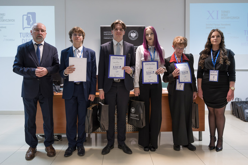 XI Turniej Debat Historycznych IPN – I etap śląskich rozgrywek regionalnych. Fot.: IPN Krzysztof Łojko
