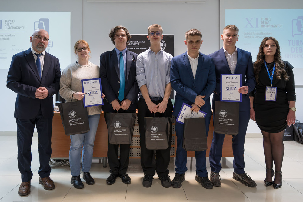 XI Turniej Debat Historycznych IPN – I etap śląskich rozgrywek regionalnych. Fot.: IPN Krzysztof Łojko