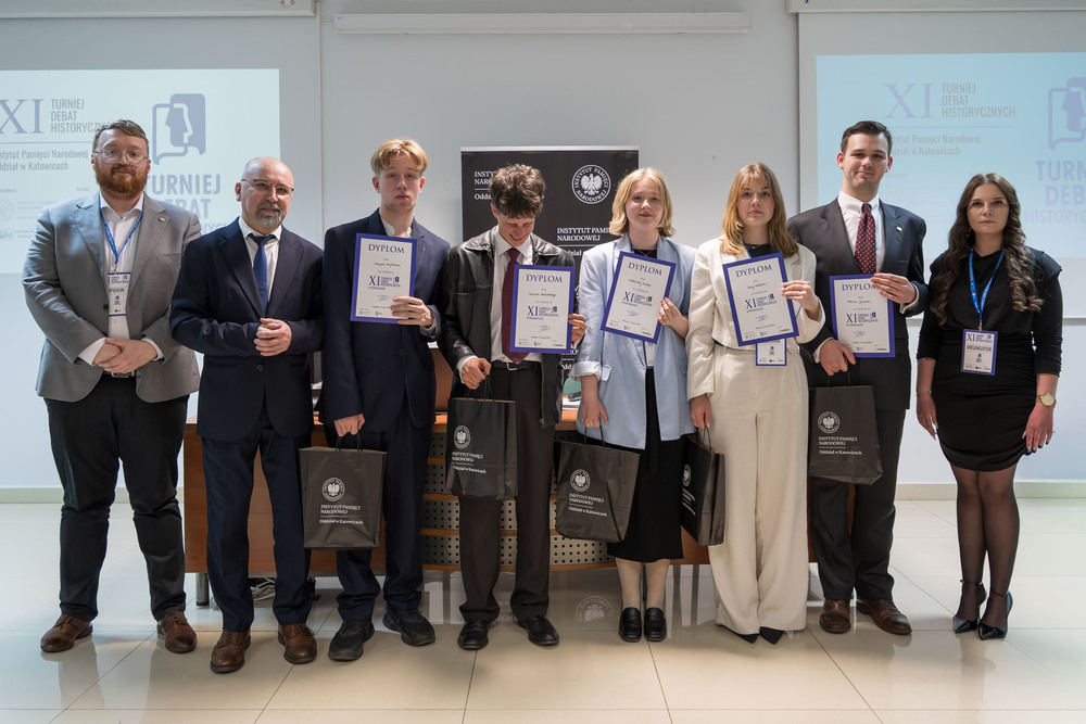 XI Turniej Debat Historycznych IPN – I etap śląskich rozgrywek regionalnych. Fot.: IPN Krzysztof Łojko