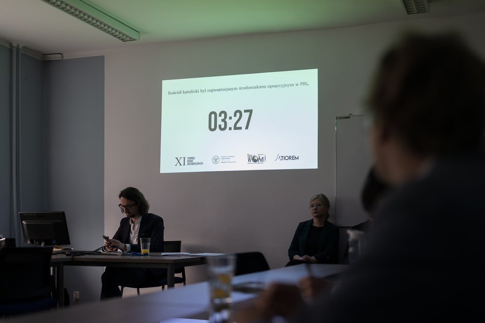 XI Turniej Debat Historycznych IPN – I etap śląskich rozgrywek regionalnych. Fot.: IPN Krzysztof Łojko