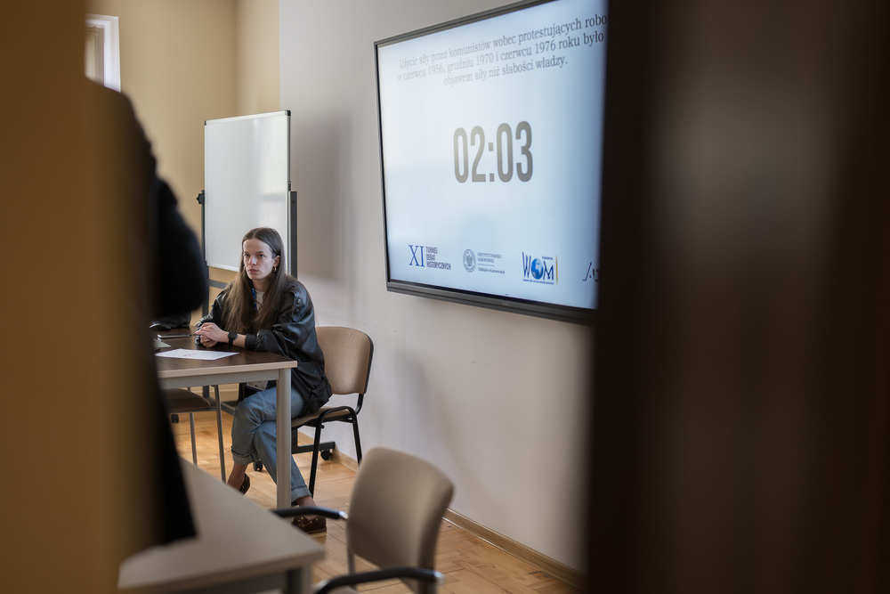 XI Turniej Debat Historycznych IPN – I etap śląskich rozgrywek regionalnych. Fot.: IPN Krzysztof Łojko