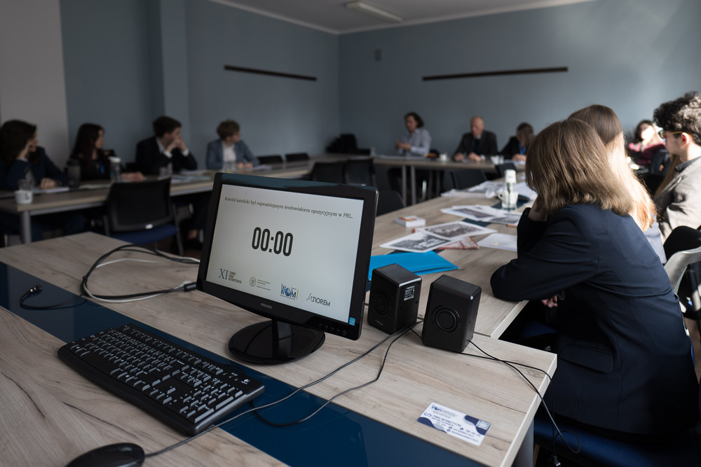 XI Turniej Debat Historycznych IPN – I etap śląskich rozgrywek regionalnych. Fot.: IPN Krzysztof Łojko