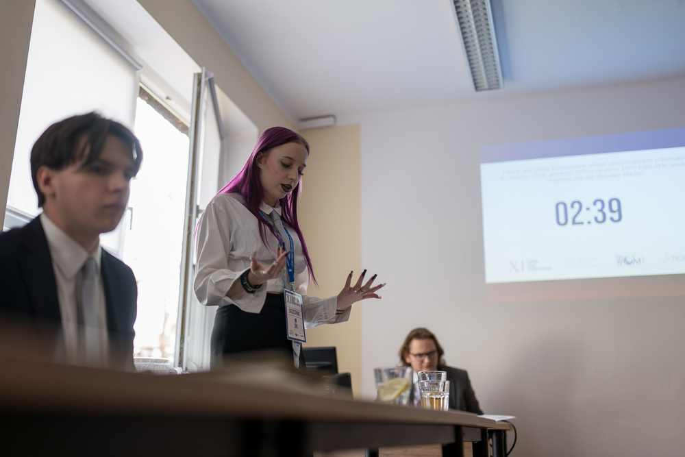 XI Turniej Debat Historycznych IPN – I etap śląskich rozgrywek regionalnych. Fot.: IPN Krzysztof Łojko