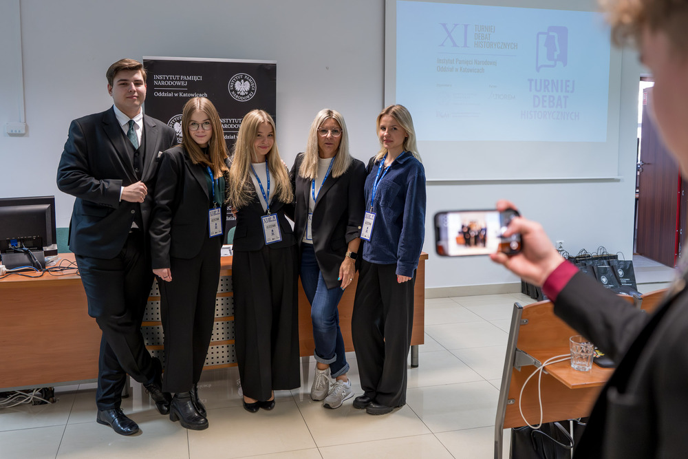 XI Turniej Debat Historycznych IPN – I etap śląskich rozgrywek regionalnych. Fot.: IPN Krzysztof Łojko