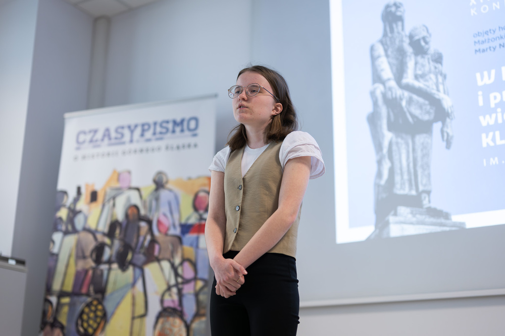 „W kręgu poezji i prozy lagrowej więźniarek KL Ravensbrück im. Wandy Półtawskiej”. Fot.: IPN Krzysztof Łojko